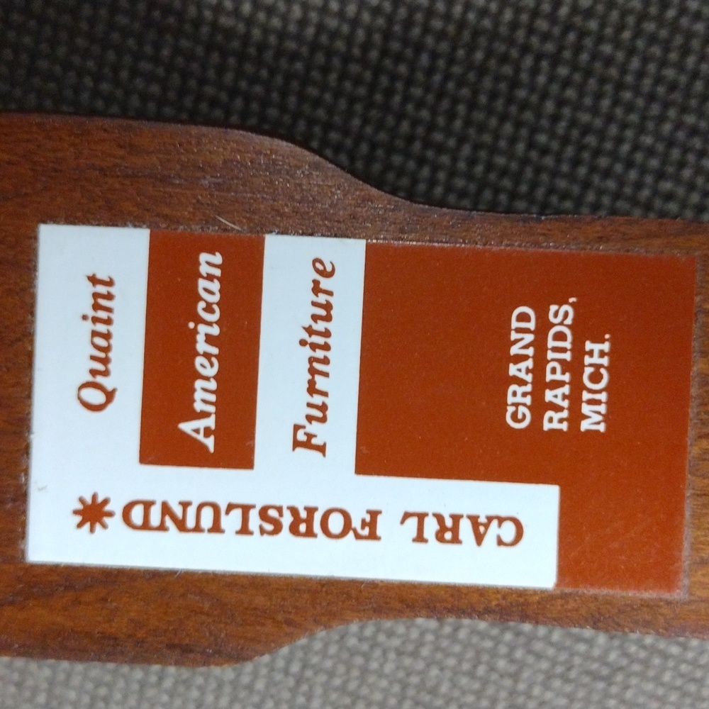 Vintage Carl Forslund key holder - Picture 3 of 3